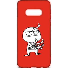 Купить Чехол-накладка TOTO Cartoon Soft Silicone TPU Case Samsung Galaxy S10e FK 9 Red, фото , характеристики, отзывы