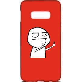 Купить Чехол-накладка TOTO Cartoon Soft Silicone TPU Case Samsung Galaxy S10e FK 2 Red, фото , характеристики, отзывы