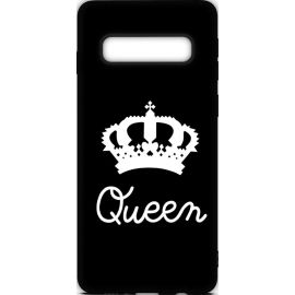 Купить Чехол-накладка TOTO Cartoon Soft Silicone TPU Case Samsung Galaxy S10+ Queen Black, фото , характеристики, отзывы