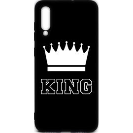 Придбати Чехол-накладка TOTO Cartoon Soft Silicone TPU Case Samsung Galaxy A70 King Black, image , характеристики, відгуки