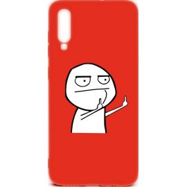 Купить Чехол-накладка TOTO Cartoon Soft Silicone TPU Case Samsung Galaxy A70 FK 2 Red, фото , характеристики, отзывы