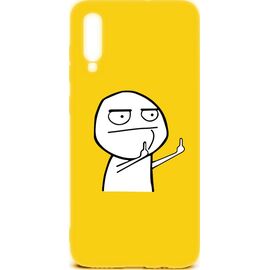 Купить Чехол-накладка TOTO Cartoon Soft Silicone TPU Case Samsung Galaxy A70 FK 2 Yellow, фото , характеристики, отзывы
