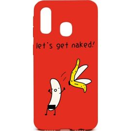 Придбати Чехол-накладка TOTO Cartoon Soft Silicone TPU Case Samsung Galaxy A40 Banana Red, image , характеристики, відгуки