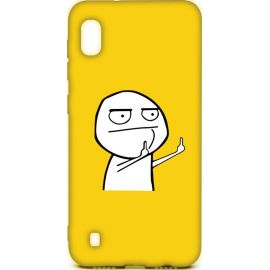 Купить Чехол-накладка TOTO Cartoon Soft Silicone TPU Case Samsung Galaxy A10 FK 2 Yellow, фото , характеристики, отзывы