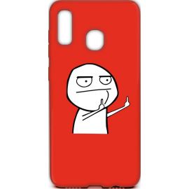Придбати Чехол-накладка TOTO Cartoon Soft Silicone TPU Case Samsung Galaxy A20/A30 FK 2 Red, image , характеристики, відгуки