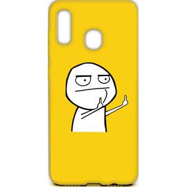 Купить Чехол-накладка TOTO Cartoon Soft Silicone TPU Case Samsung Galaxy A20/A30 FK 2 Yellow, фото , характеристики, отзывы
