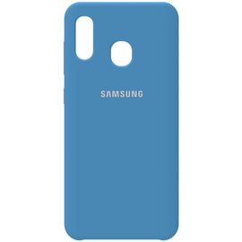 Купить Чехол-накладка TOTO Silicone Case Samsung Galaxy A20/A30 Navy Blue, фото , характеристики, отзывы
