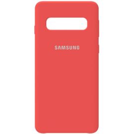 Купить Чехол-накладка TOTO Silicone Case Samsung Galaxy S10 Peach Pink, фото , характеристики, отзывы