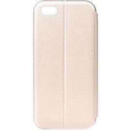 Придбати Чехол-книжка TOTO Book Rounded Leather Case Apple iPhone 5/5s/SE Gold, image , характеристики, відгуки