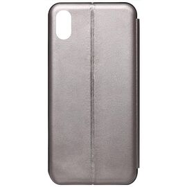 Придбати Чехол-книжка TOTO Book Rounded Leather Case Apple iPhone XR Gray, image , характеристики, відгуки