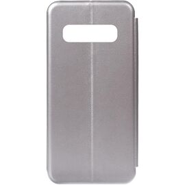 Купить Чехол-книжка TOTO Book Rounded Leather Case Samsung Galaxy S10 Gray, фото , характеристики, отзывы