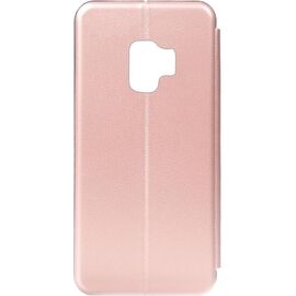 Придбати Чехол-книжка TOTO Book Rounded Leather Case Samsung Galaxy S9 Rose Gold, image , характеристики, відгуки