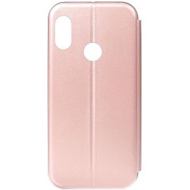 Купить Чехол-книжка TOTO Book Rounded Leather Case Xiaomi Redmi 6 Pro Rose Gold, фото , характеристики, отзывы