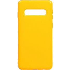 Купить Чехол-накладка TOTO Mirror TPU 2mm Case Samsung Galaxy S10 Yellow, фото , характеристики, отзывы