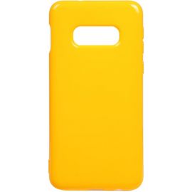 Придбати Чехол-накладка TOTO Mirror TPU 2mm Case Samsung Galaxy S10e Yellow, image , характеристики, відгуки