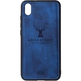 Придбати Чехол-накладка TOTO Deer Shell With Leather Effect Case Xiaomi Redmi 7A Dark Blue, image , характеристики, відгуки