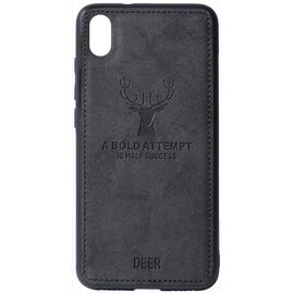 Придбати Чехол-накладка TOTO Deer Shell With Leather Effect Case Xiaomi Redmi 7A Black, image , характеристики, відгуки