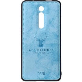 Купить Чехол-накладка TOTO Deer Shell With Leather Effect Case Xiaomi Mi 9T/Mi 9T Pro/Redmi K20/K20 Pro Blue, фото , характеристики, отзывы