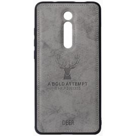 Купить Чехол-накладка TOTO Deer Shell With Leather Effect Case Xiaomi Mi 9T/Mi 9T Pro/Redmi K20/K20 Pro Grey, фото , характеристики, отзывы