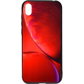 Придбати Чехол-накладка TOTO Print Glass Space Case Xiaomi Redmi 7A Rubin Red, image , характеристики, відгуки