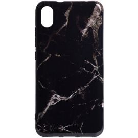 Придбати Чехол-накладка TOTO IMD Print Marble TPU Case Xiaomi Redmi 7A Black, image , характеристики, відгуки