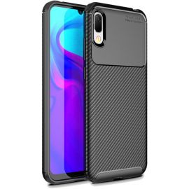 Купить Чехол-накладка Ipaky Carbon Fiber Series/Soft TPU Case Samsung Galaxy A20/A30 Black, фото , характеристики, отзывы