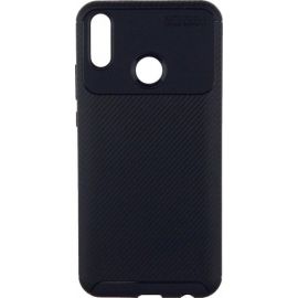 Придбати Чехол-накладка Ipaky Carbon Fiber Series/Soft TPU Case Huawei Y9 2019 Blue, image , характеристики, відгуки