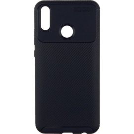 Купить Чехол-накладка Ipaky Carbon Fiber Series/Soft TPU Case Huawei Y9 2019 Blue, фото , характеристики, отзывы