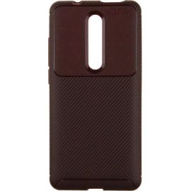 Купить Чехол-накладка Ipaky Carbon Fiber Series/Soft TPU Case Xiaomi Mi 9T/Mi 9T Pro/Redmi K20/K20 Pro Brown, фото , характеристики, отзывы
