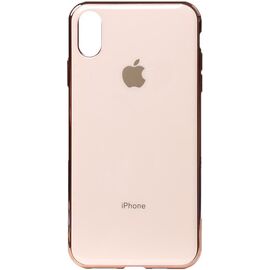 Купить Чехол-накладка TOTO Electroplate TPU Case Apple iPhone XS Max Rose Gold, фото , характеристики, отзывы