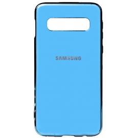 Купить Чехол-накладка TOTO Electroplate TPU Case Samsung Galaxy S10 Blue, фото , характеристики, отзывы