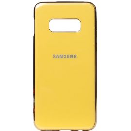 Купить Чехол-накладка TOTO Electroplate TPU Case Samsung Galaxy S10e Yellow, фото , характеристики, отзывы