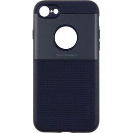 Придбати Чехол-накладка Ipaky Shield Series/Elegant Grid Design TPU Hybrid Case Apple iPhone 7/8 Blue, image , характеристики, відгуки