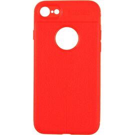 Придбати Чехол-накладка Ipaky TPU Litchi Stria Series Case Apple iPhone 7/8 Red, image , характеристики, відгуки