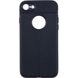 Купить Чехол-накладка Ipaky TPU Litchi Stria Series Case Apple iPhone 7/8 Blue, фото , характеристики, отзывы