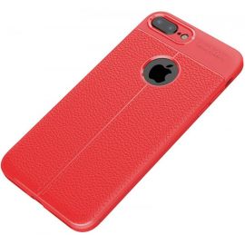 Купить Чехол-накладка Ipaky TPU Litchi Stria Series Case Apple iPhone 7 Plus/8 Plus Red, фото , характеристики, отзывы