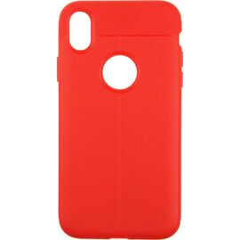 Придбати Чехол-накладка Ipaky TPU Litchi Stria Series Case Apple iPhone XR Red, image , характеристики, відгуки