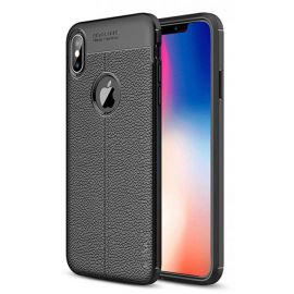 Купить Чехол-накладка Ipaky TPU Litchi Stria Series Case Apple iPhone XS Max Black, фото , характеристики, отзывы