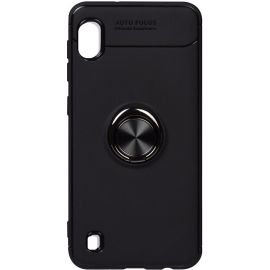 Купить Чехол-накладка TOTO Car Magnetic Ring TPU Case Samsung Galaxy A10 Black/Black, фото , характеристики, отзывы