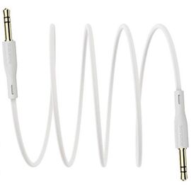 Придбати Переходник Borofone BL1 Audiolink audio AUX cable 1m White, image , характеристики, відгуки