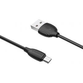 Купить Переходник Borofone BX19 Benefit Micro-USB 1m 2.4A Black, фото , характеристики, отзывы