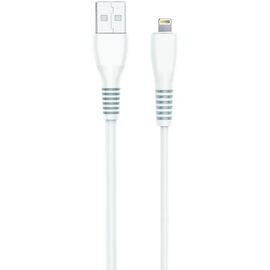 Купить Кабель Biva C-07i Lightning 1m TPU Cable White, фото , характеристики, отзывы
