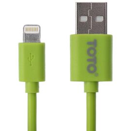 Придбати Кабель TOTO TKG-16 High speed USB cable Lightning 0,9m Green, image , характеристики, відгуки