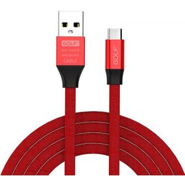 Купить Кабель GOLF GC-55M Micro cable 1m Red, фото , характеристики, отзывы