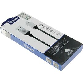 Придбати Кабель INKAX CK-50 magnetic Micro cable 1m Black, image , характеристики, відгуки