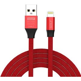 Купить Кабель GOLF GC-55I Lightning cable 1m Red, фото , характеристики, отзывы