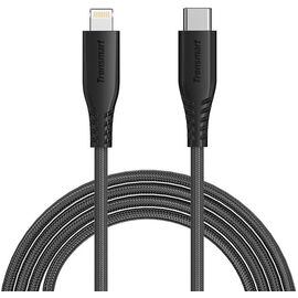 Придбати Кабель Tronsmart LCC06 MFI TypeC-Lightning Cable 1.2m Black, image , характеристики, відгуки