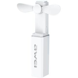 Придбати Портативный вентилятор AWEI F5 Pocket Fan White, image , характеристики, відгуки