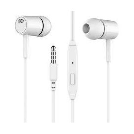 Придбати Наушники с микрофоном Biva HF-08 Wirred earphones White, image , характеристики, відгуки