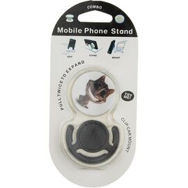 Купить - Держатель для телефона TOTO Popsocket plastic BNS 162 Cat Black, фото , характеристики, отзывы